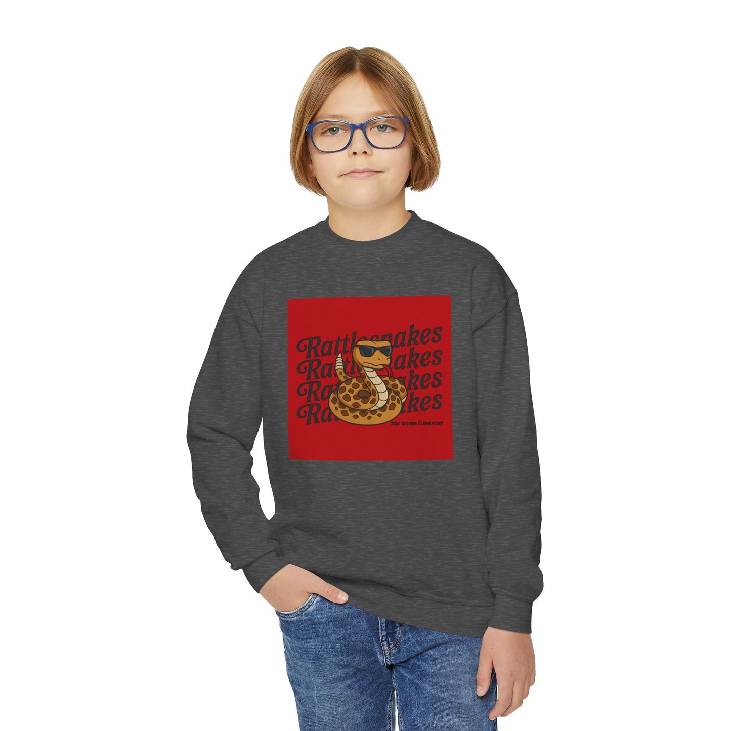 RattleSnakes Youth Crewneck Sweatshirt
