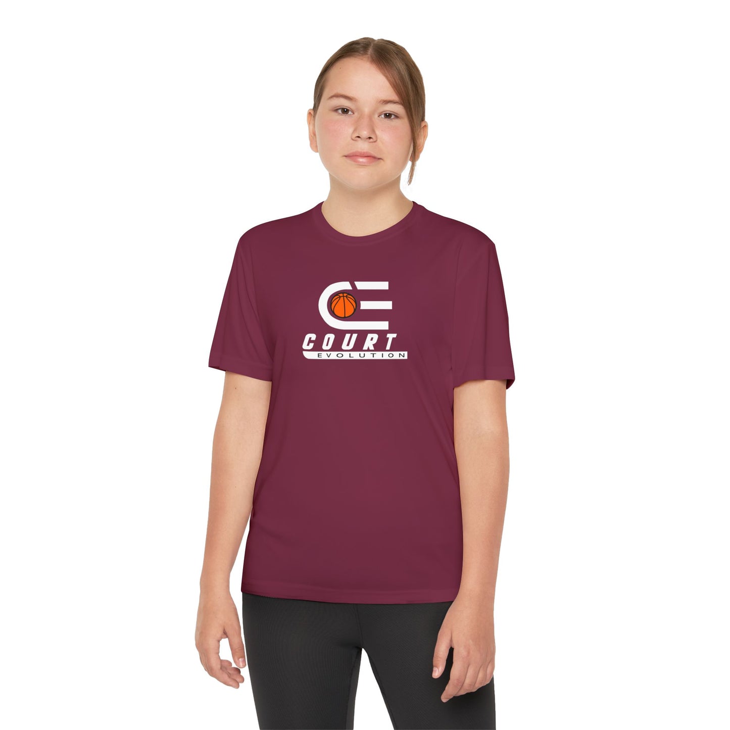 Court Evolution Youth Logo Tee