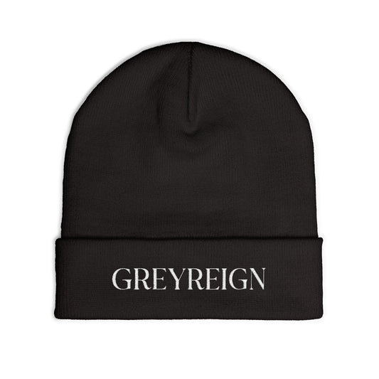 Grey Reign Knit Beanie