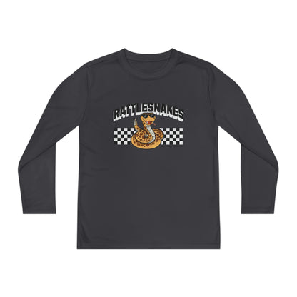 Rattlesnakes Youth Long Sleeve Competitor Tee