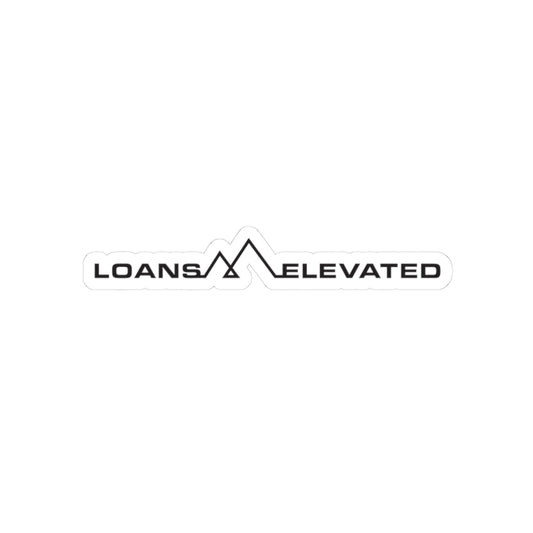 Loans Elevated Sticker