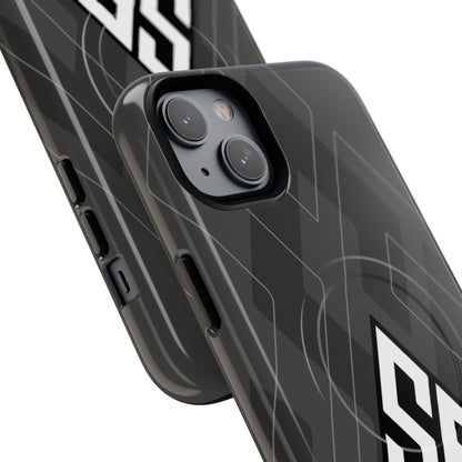 Salt Flats Charcoal Tough Magnetic Phone Case