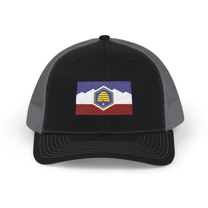 Beehive Statement Flag Snapback Cap