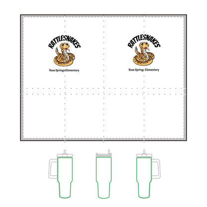 Rattlesnakes Vacuum Thermal Tumbler, 40oz