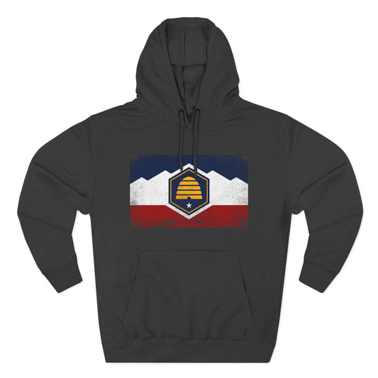 Beehive Statement Flag Hoodie