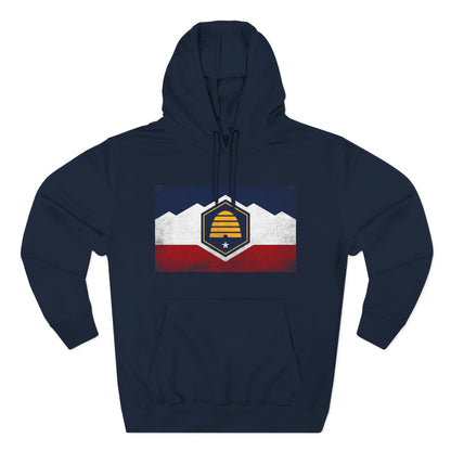 Beehive Statement Flag Hoodie