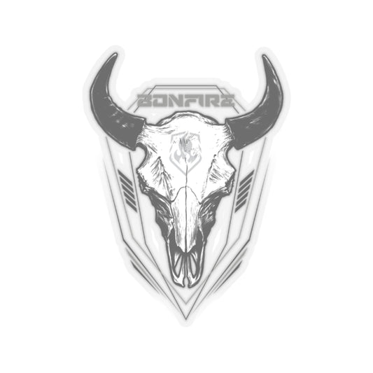 Bison Skull Sticker