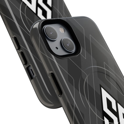 Salt Flats Charcoal Tough Magnetic Phone Case