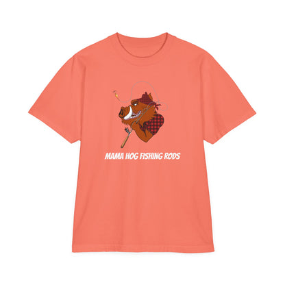 Mama Hog Logo Drop-Shoulder T-Shirt