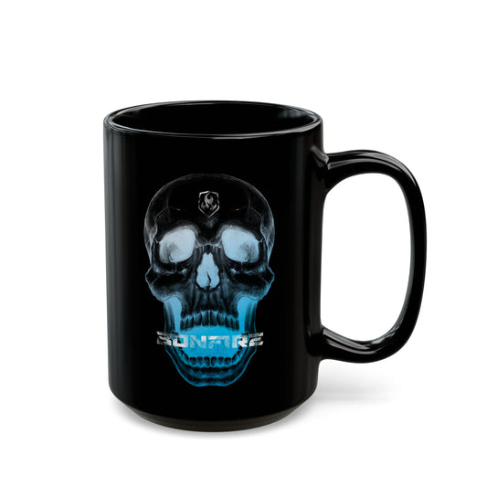 Bonfire Skull Mug