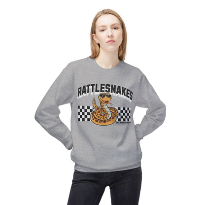 RattleSnakes Unisex Midweight Softstyle Fleece Crewneck Sweatshirt
