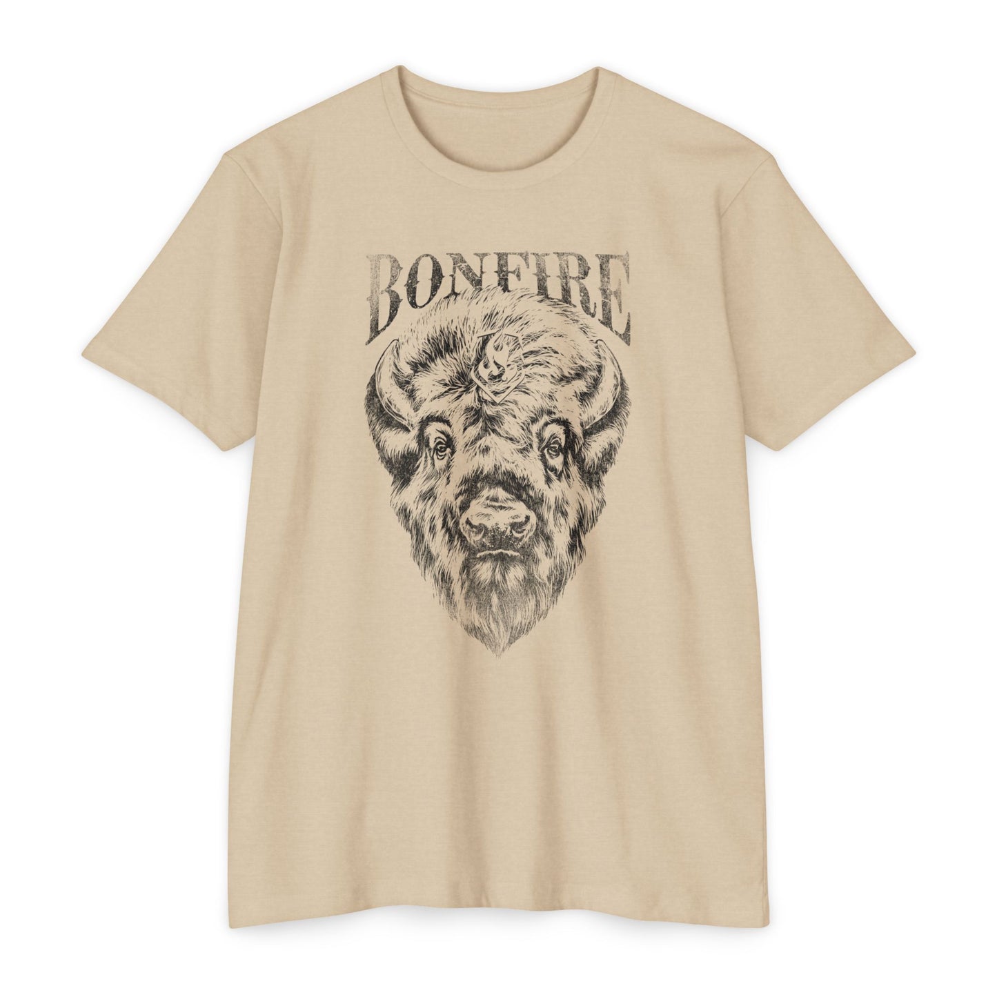 Bonfire Bison Tee