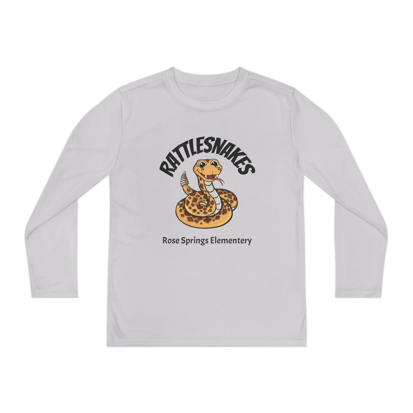 Rattlesnakes Youth Long Sleeve Competitor Tee