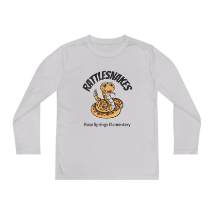 Rattlesnakes Youth Long Sleeve Competitor Tee