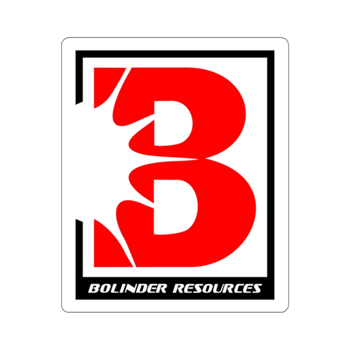 Bolinder Block Sticker