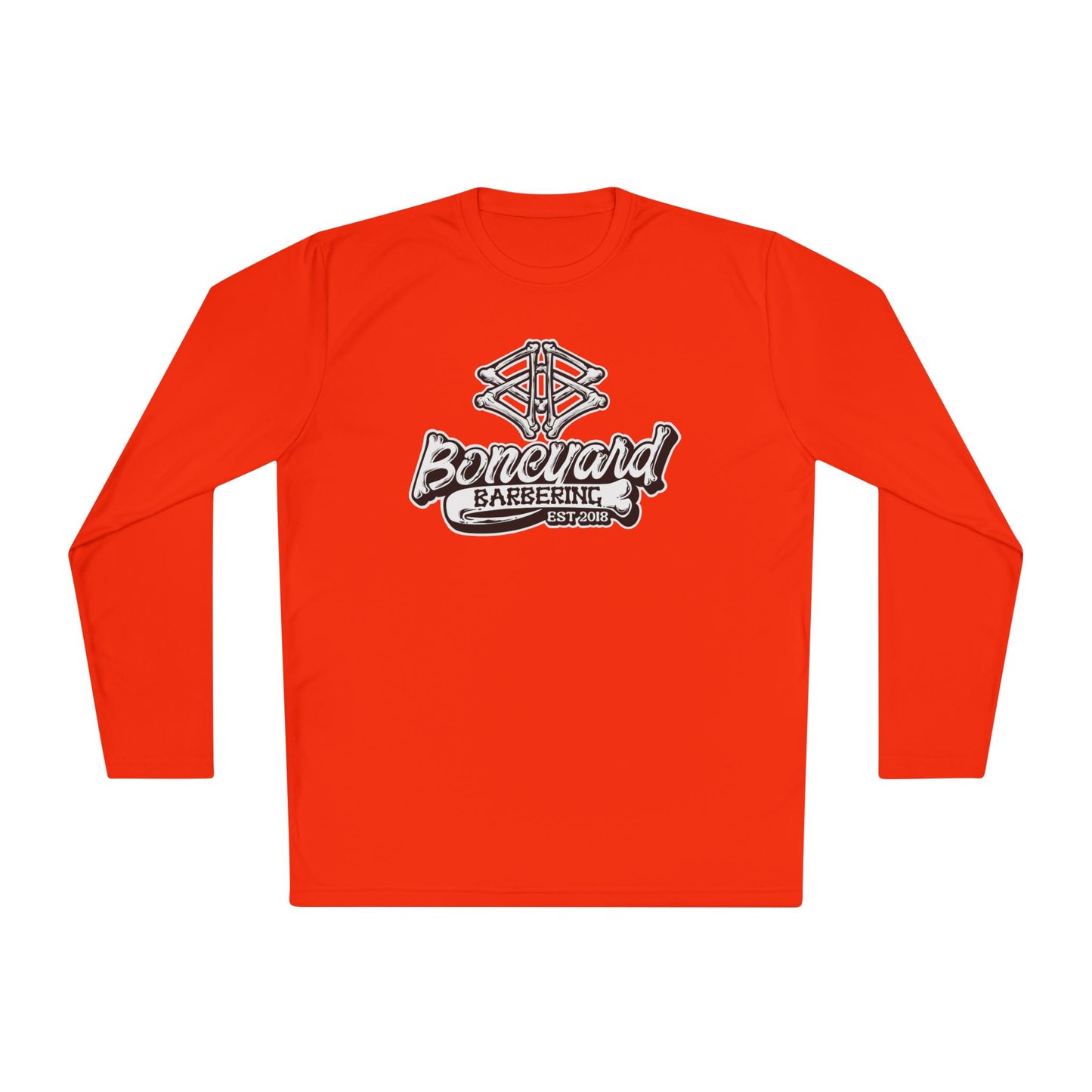 Boneyard Barbering Sport-Tek LS Logo Tee