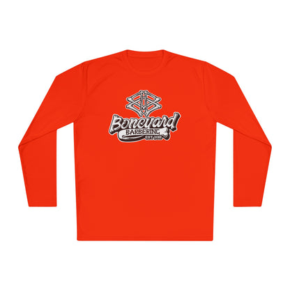 Boneyard Barbering Sport-Tek LS Logo Tee