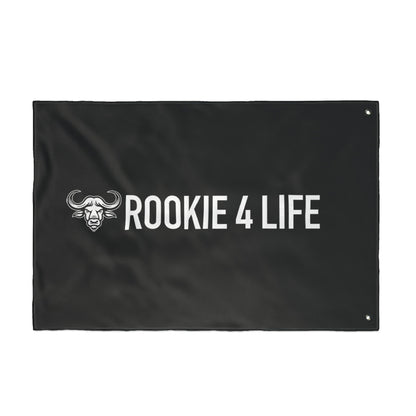 Rookie 4 Life Double Sided Flag