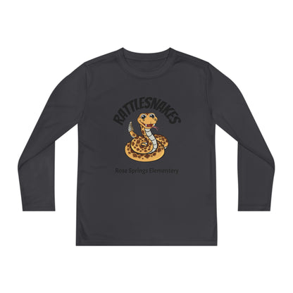 Rattlesnakes Youth Long Sleeve Competitor Tee