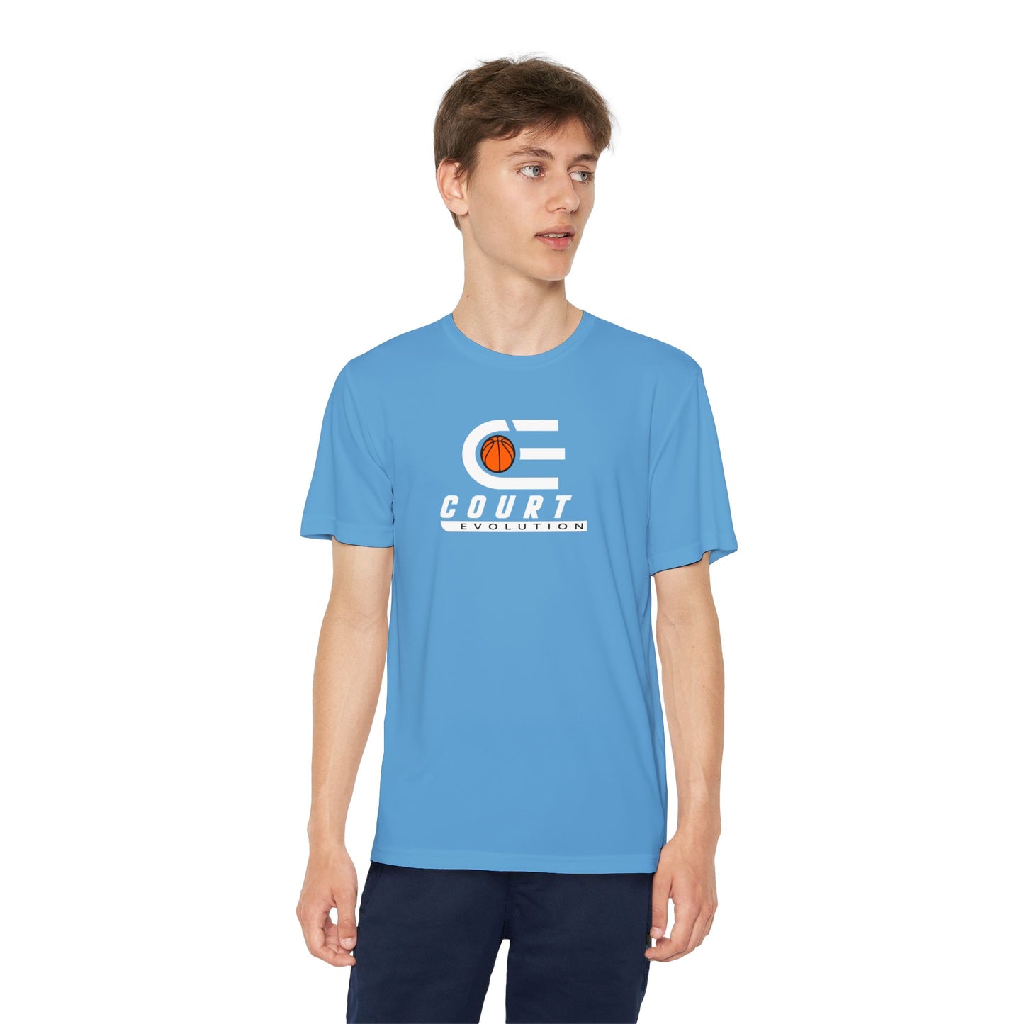 Court Evolution Youth Logo Tee