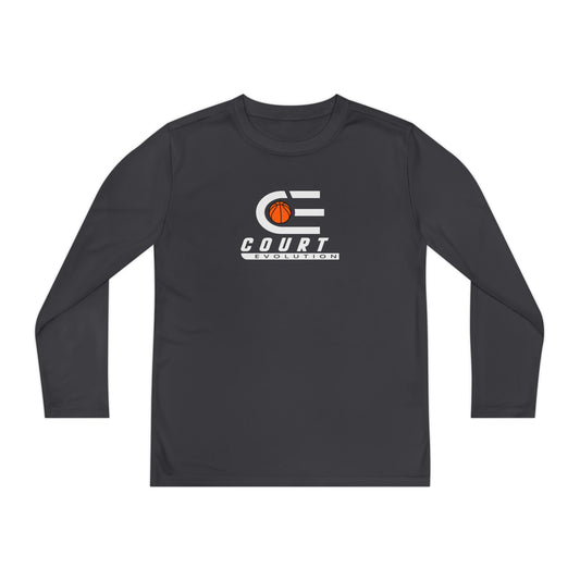 Court Evolution Youth LS Logo Tee