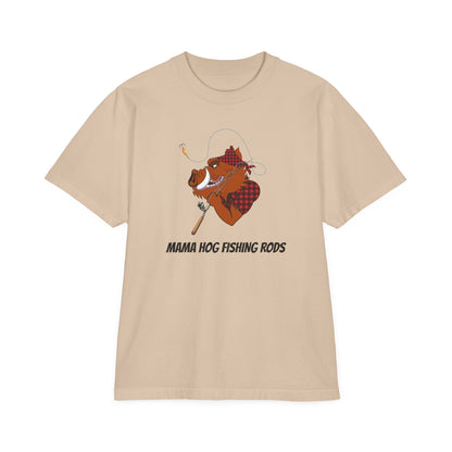 Mama Hog Logo Drop-Shoulder T-Shirt