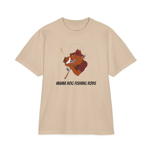 Mama Hog Logo Drop-Shoulder T-Shirt