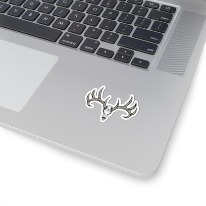 Whitetail Skull Sticker