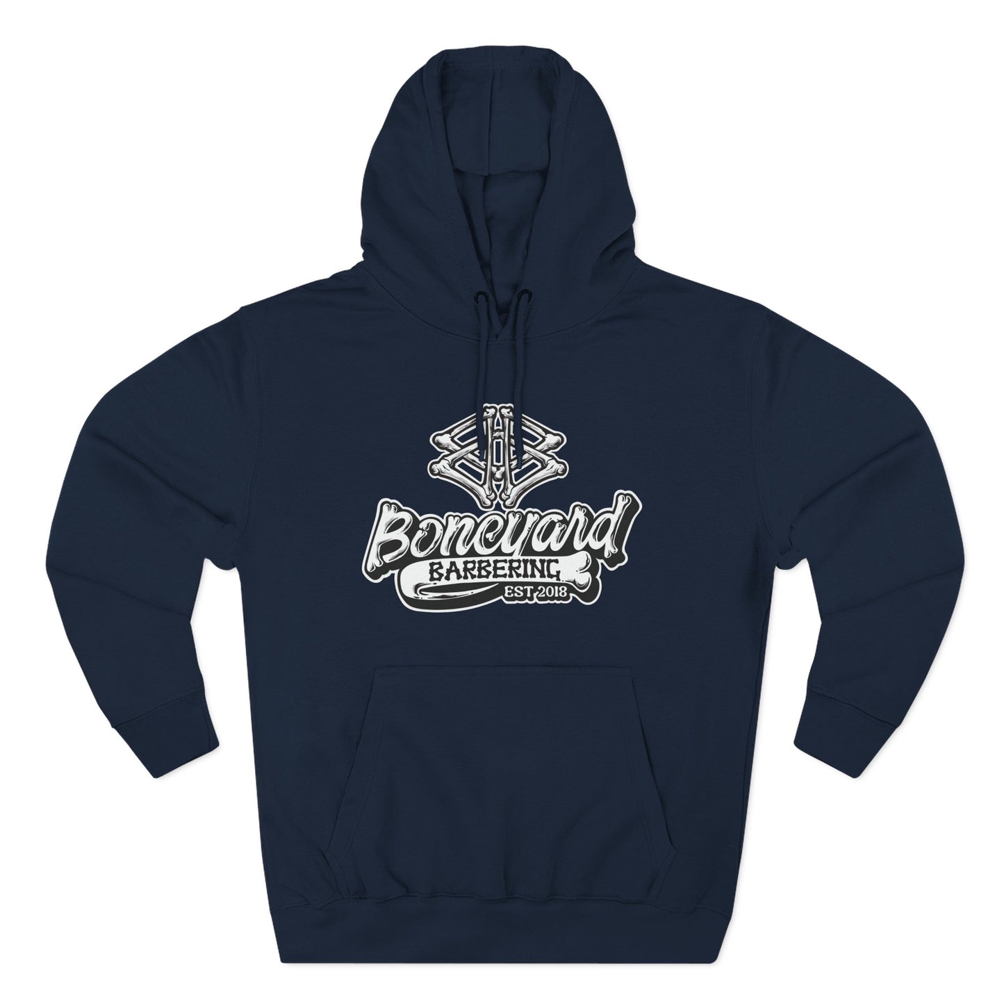 Boneyard Barbering Logo Hoodie