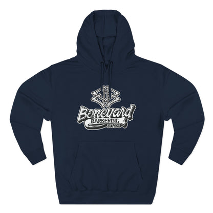 Boneyard Barbering Logo Hoodie