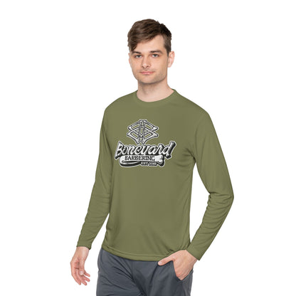 Boneyard Barbering Sport-Tek LS Logo Tee