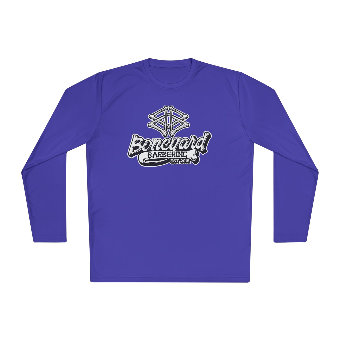 Boneyard Barbering Sport-Tek LS Logo Tee