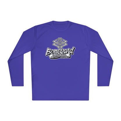 Boneyard Barbering Sport-Tek LS Logo Tee