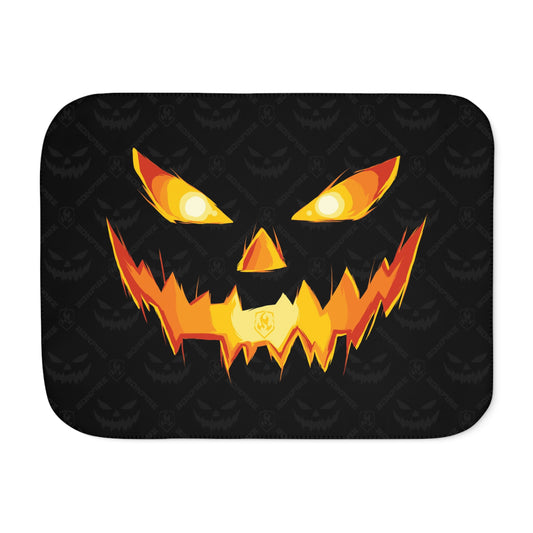 Bonfire Jack-O Sherpa Blanket