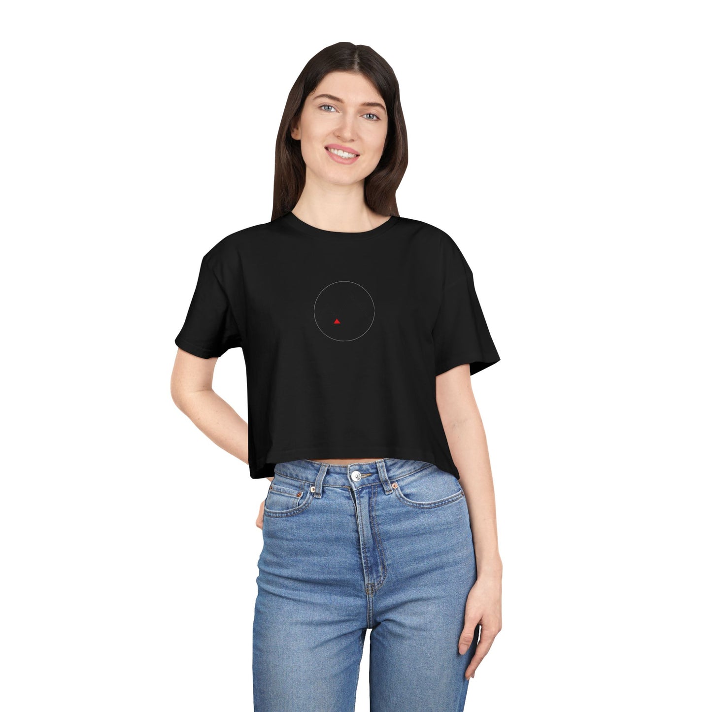 Women's Elevated Mtn Crop Tee