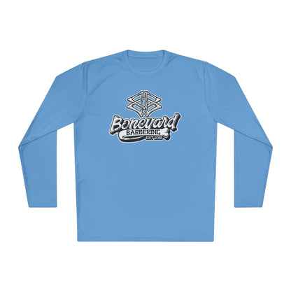 Boneyard Barbering Sport-Tek LS Logo Tee