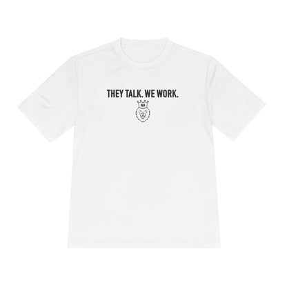 AA They Talk. We Work. Sport-Tek Tee