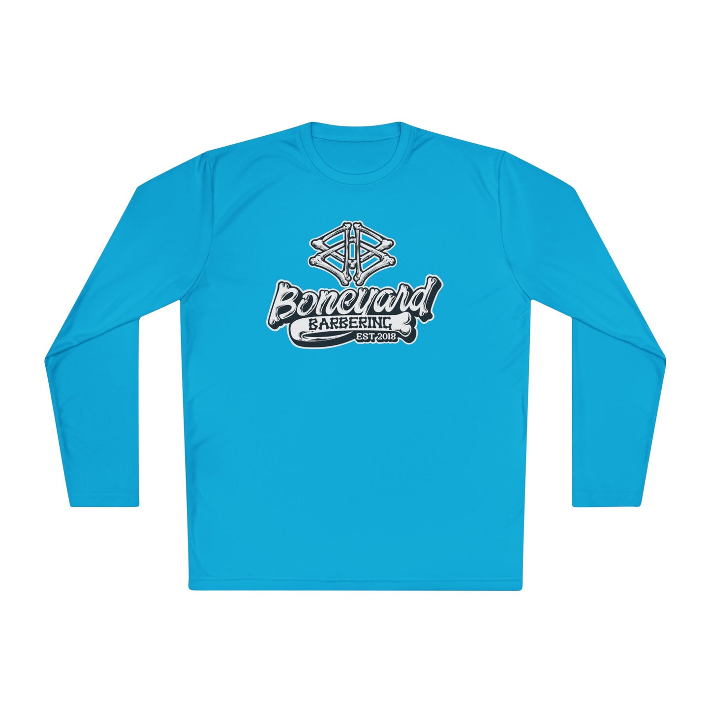 Boneyard Barbering Sport-Tek LS Logo Tee