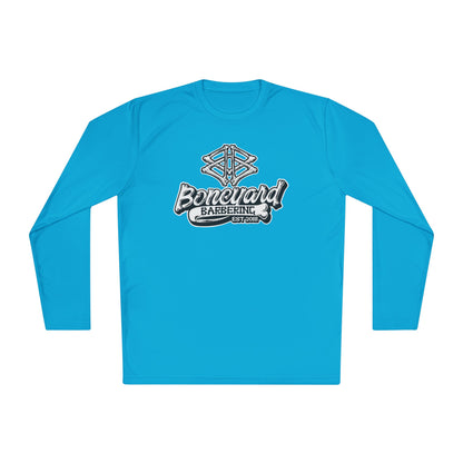 Boneyard Barbering Sport-Tek LS Logo Tee
