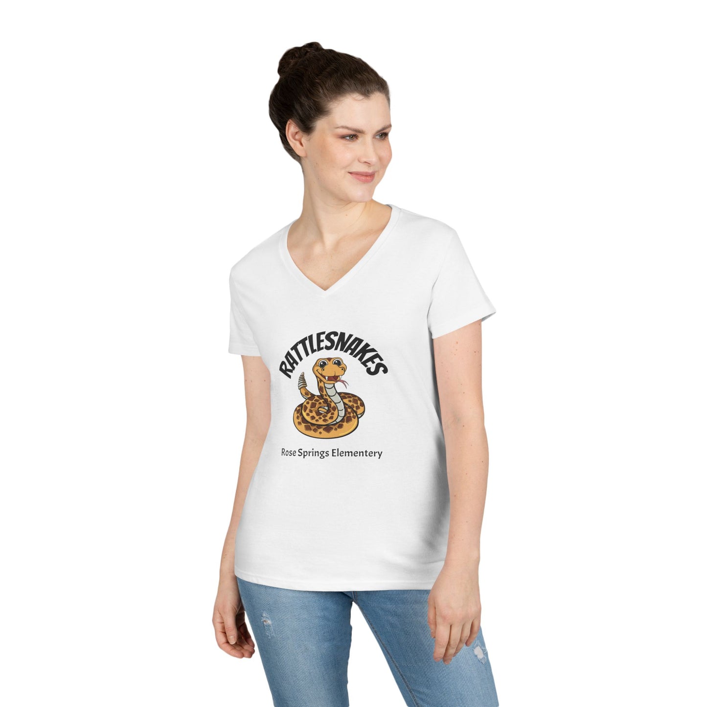Rattlesnakes Ladies' V-Neck T-Shirt