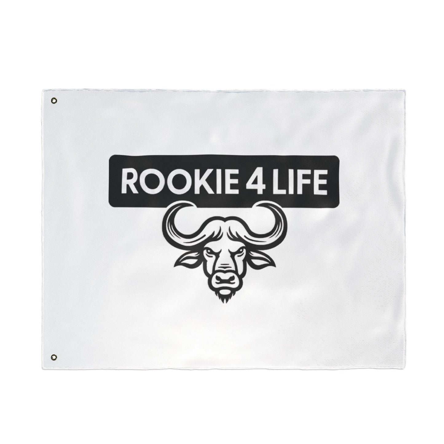 Rookie 4 Life Double Sided Flag
