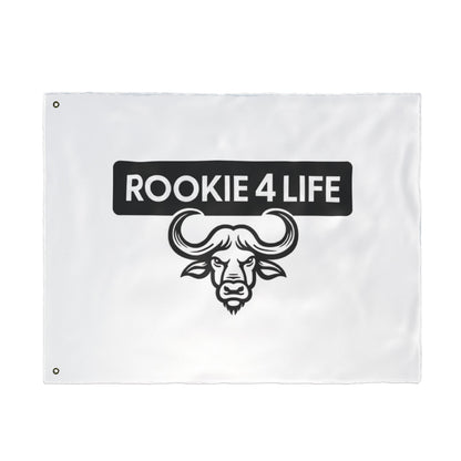 Rookie 4 Life Double Sided Flag