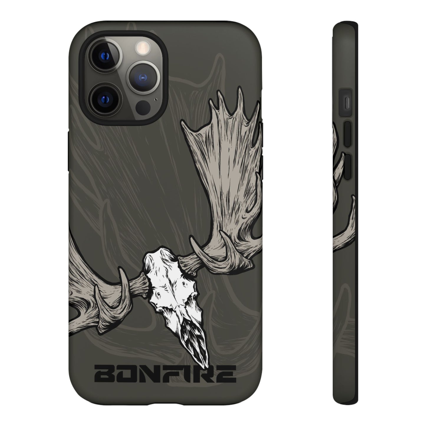 Moose Skull Tough Phone Case