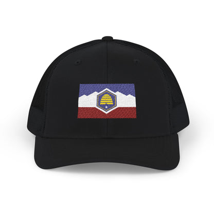 Beehive Statement Flag Snapback Cap