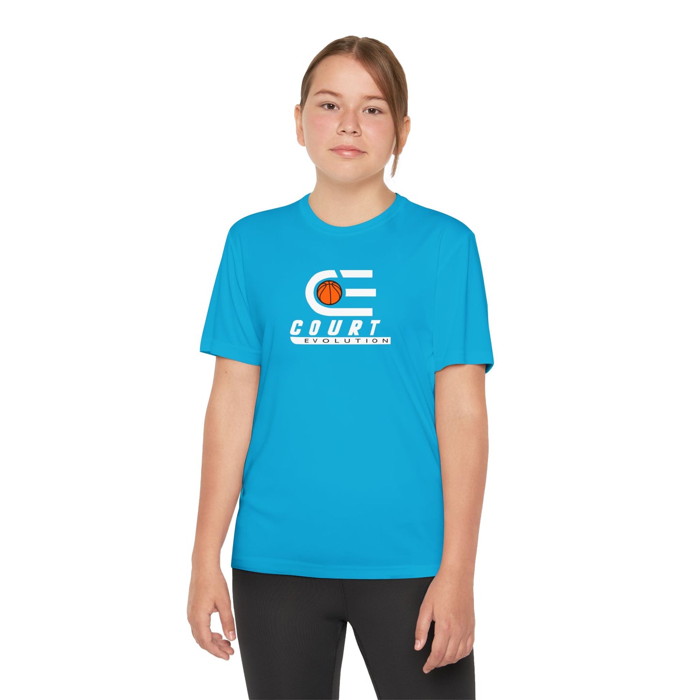 Court Evolution Youth Logo Tee